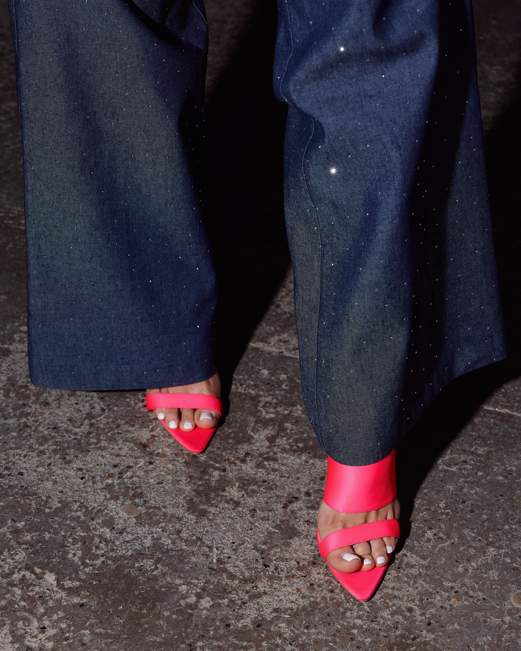 MRCY PANTALONI CELESTE NOIR - Image 2